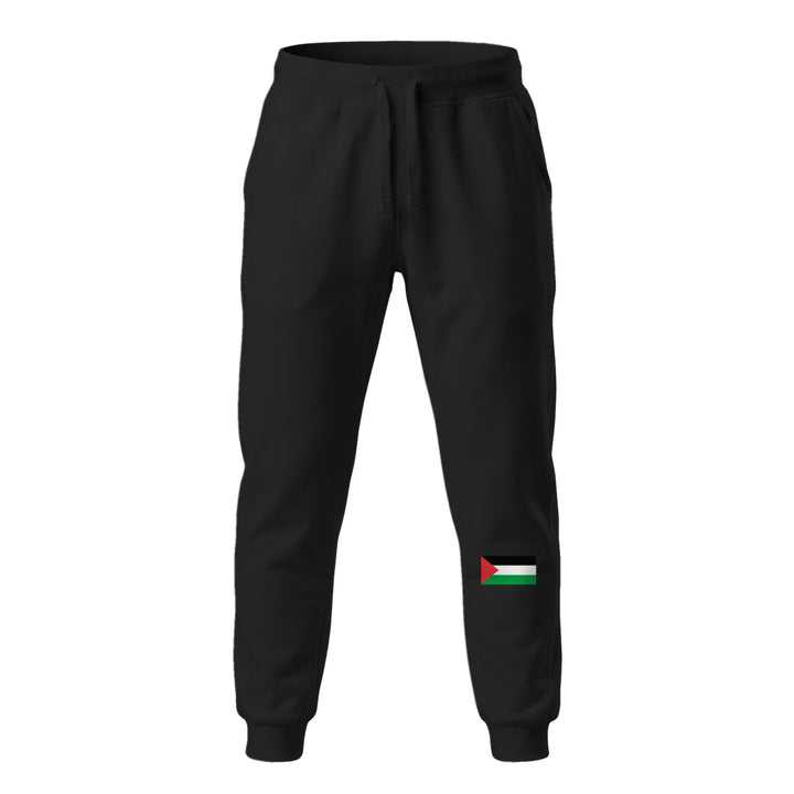 Palestine Flag - Men’s Fleece Sweatpants, Fleece Sweatpants Black
