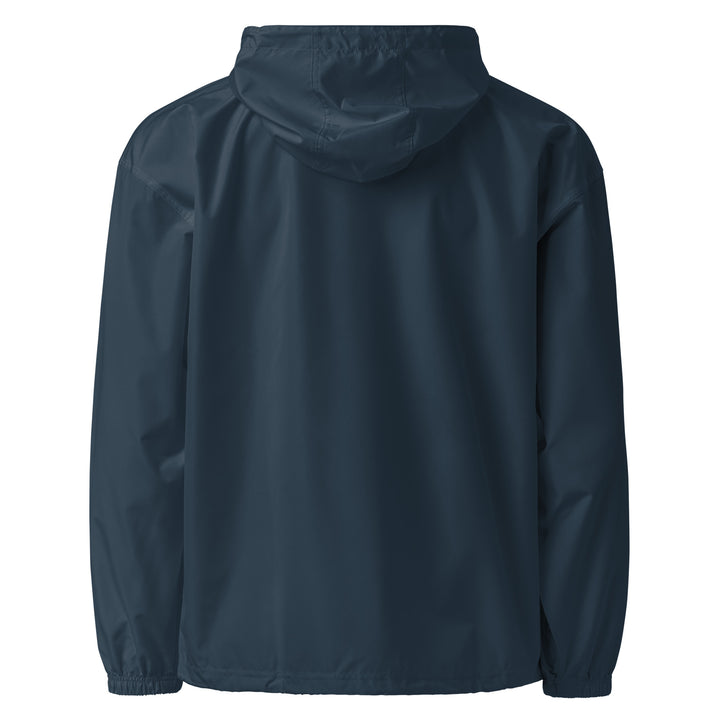Palestine Flag - Men’s Embroidered Champion Packable Jacket, Embroidered Champion Packable Jacket Navy