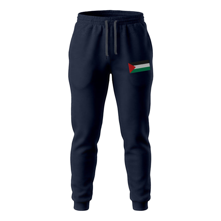 Palestine Flag - Men’s Joggers, J. Navy