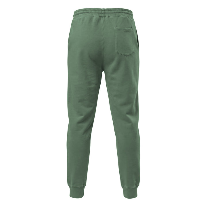 Palestine Flag - Men’s Pigment-Dyed Sweatpants, Pigment Dyed Sweatpants Pigment Alpine Green