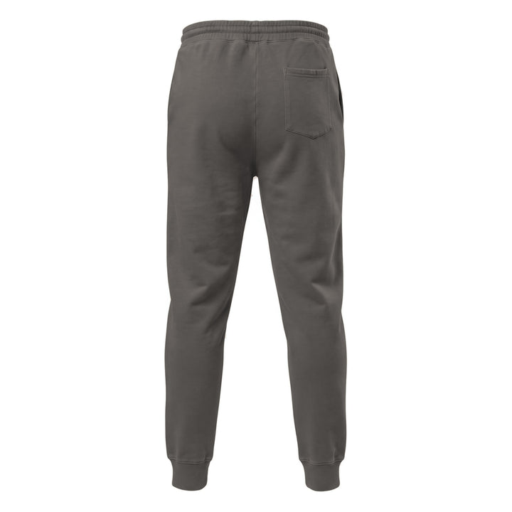 Palestine Flag - Men’s Pigment-Dyed Sweatpants, Pigment Dyed Sweatpants Pigment Black
