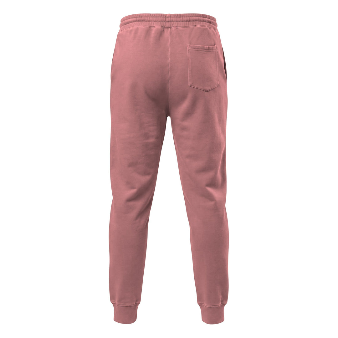 Palestine Flag - Men’s Pigment-Dyed Sweatpants, Pigment Dyed Sweatpants Pigment Maroon