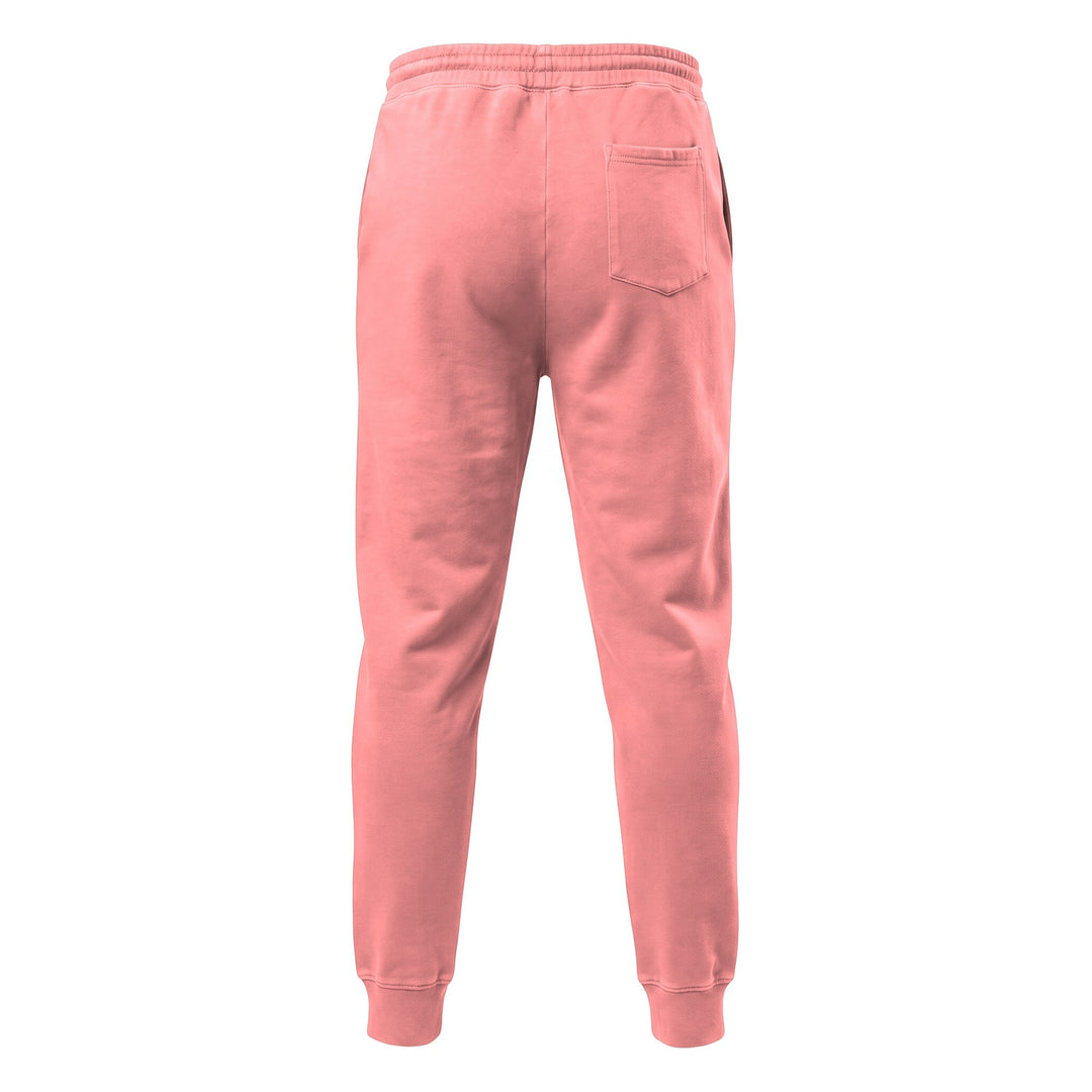 Palestine Flag - Men’s Pigment-Dyed Sweatpants, Pigment Dyed Sweatpants Pigment Pink