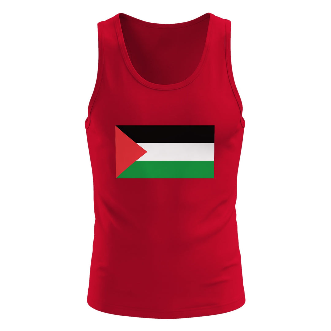 Palestine Flag - Men’s Premium Tank Top, Mens Premium Tank Top Red