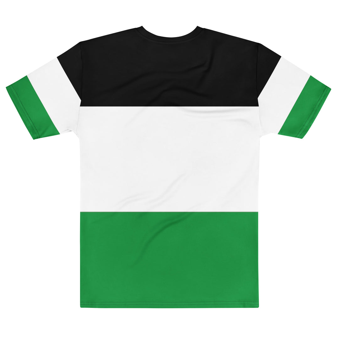 Palestine Flag - Men’s T-Shirt, Mens Crew Neck T Shirt White