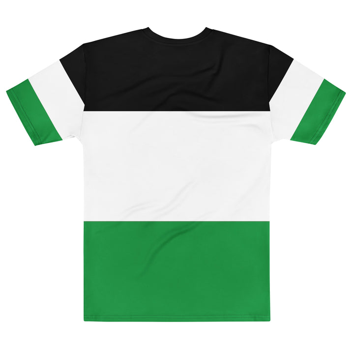 Palestine Flag - Men’s T-Shirt, Mens Crew Neck T Shirt White