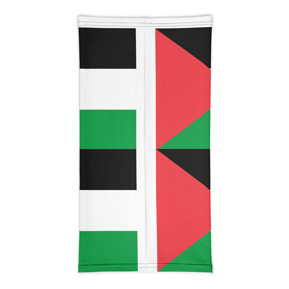 Palestine Flag - Neck Gaiter, Gaiter White