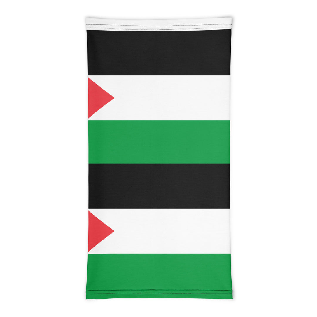 Palestine Flag - Neck Gaiter, Gaiter White