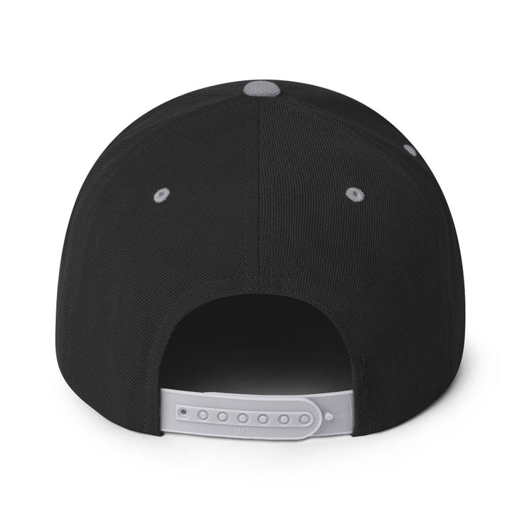 Palestine Flag - Snapback Hat, Snapback Black Silver