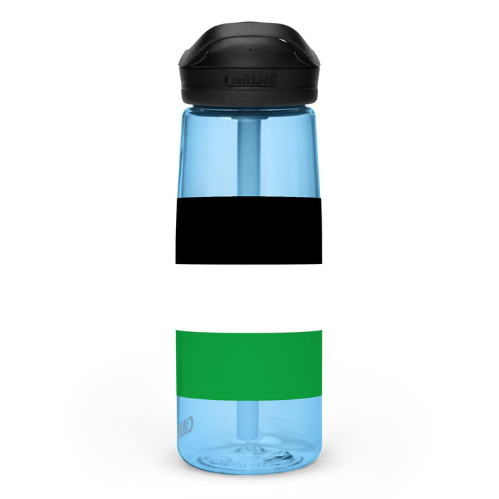 Palestine Flag - Sports Water Bottle, Blue