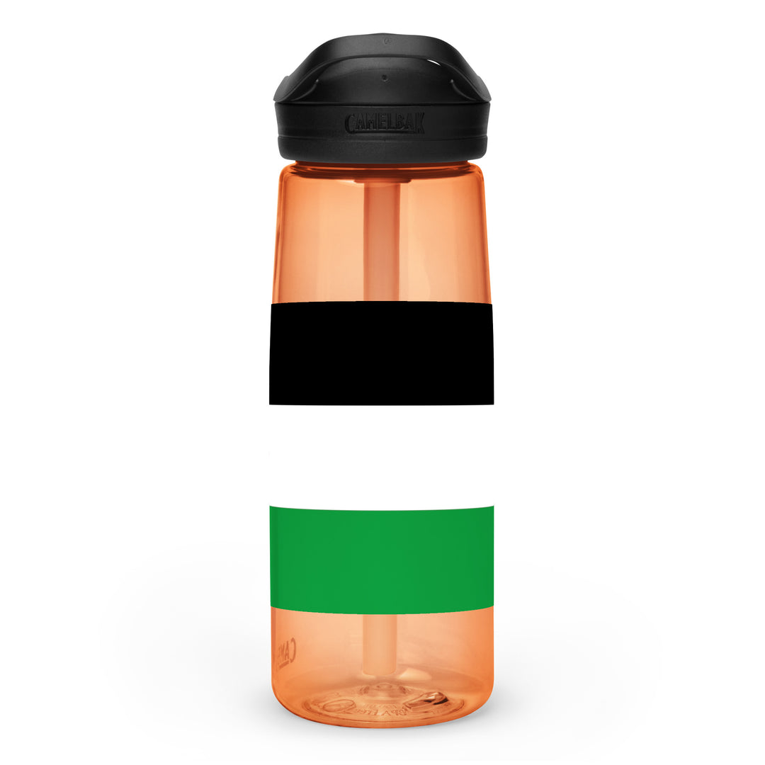 Palestine Flag - Sports Water Bottle, Desert Sunrise