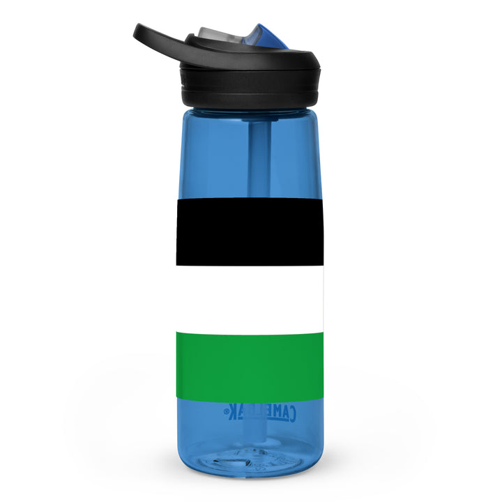 Palestine Flag - Sports Water Bottle, Oxford Blue
