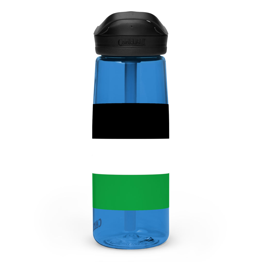Palestine Flag - Sports Water Bottle, Oxford Blue