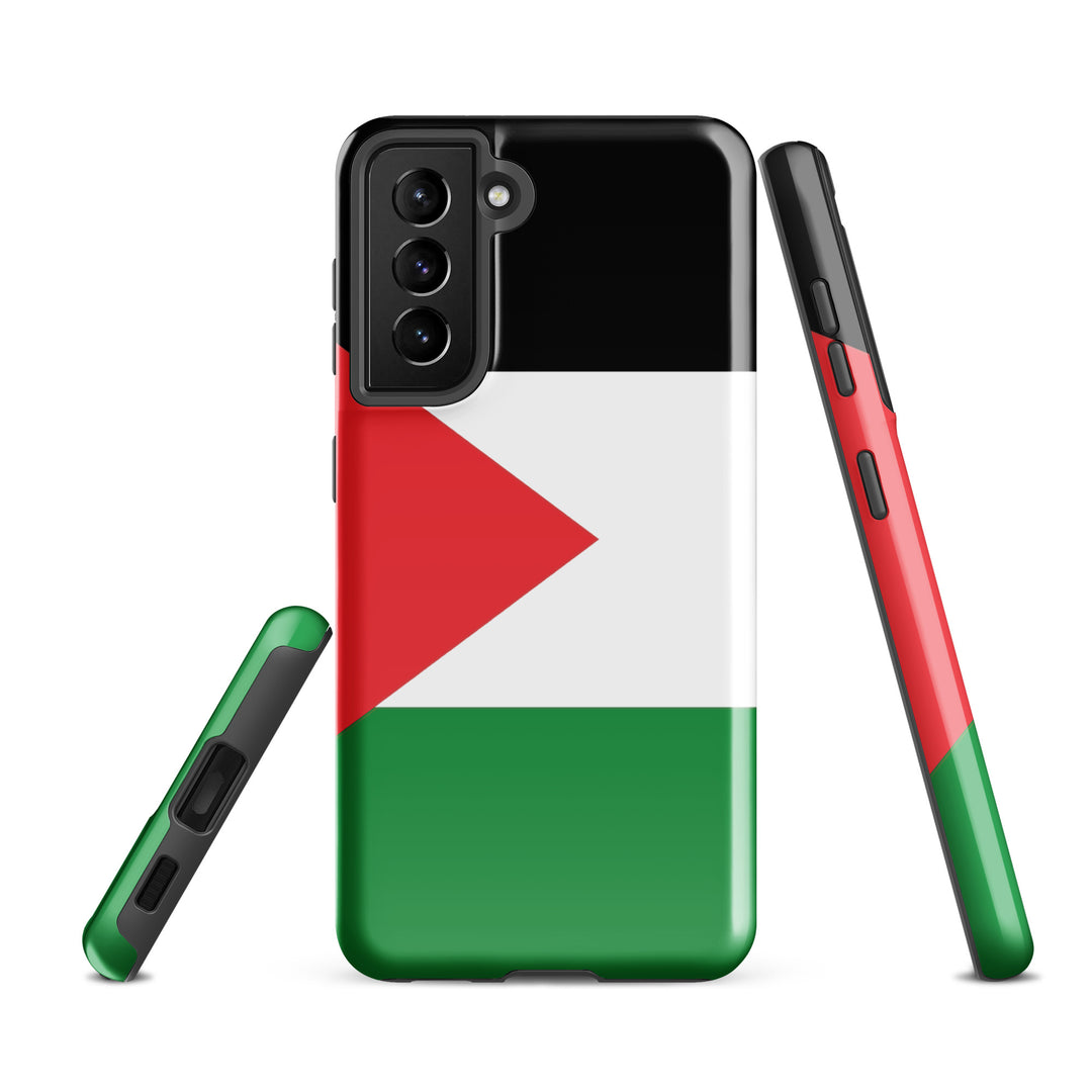 Palestine Flag - Tough Case for Samsung®, Samsung Glossy Samsung Galaxy S21 Fe