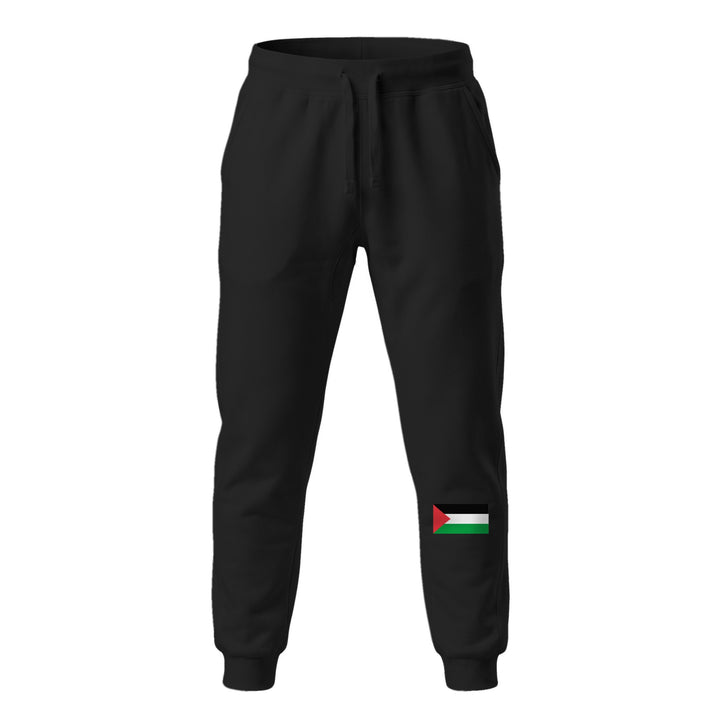 Palestine Flag - Women Fleece Sweatpants, Fleece Sweatpants Black