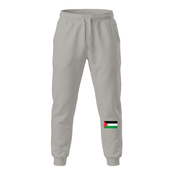 Palestine Flag - Women Fleece Sweatpants, Fleece Sweatpants Carbon Grey