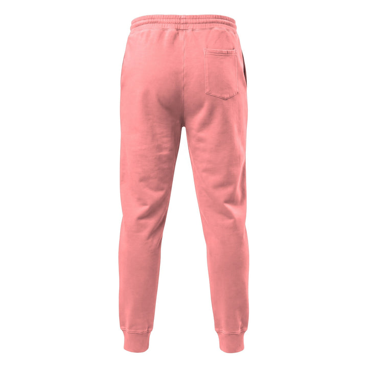 Palestine Flag - Women Pigment-Dyed Sweatpants, Pigment Dyed Sweatpants Pigment Pink