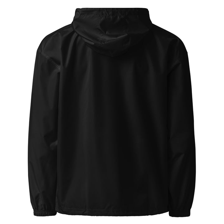 Palestine Flag - Women’s Embroidered Champion Packable Jacket, Embroidered Champion Packable Jacket Black