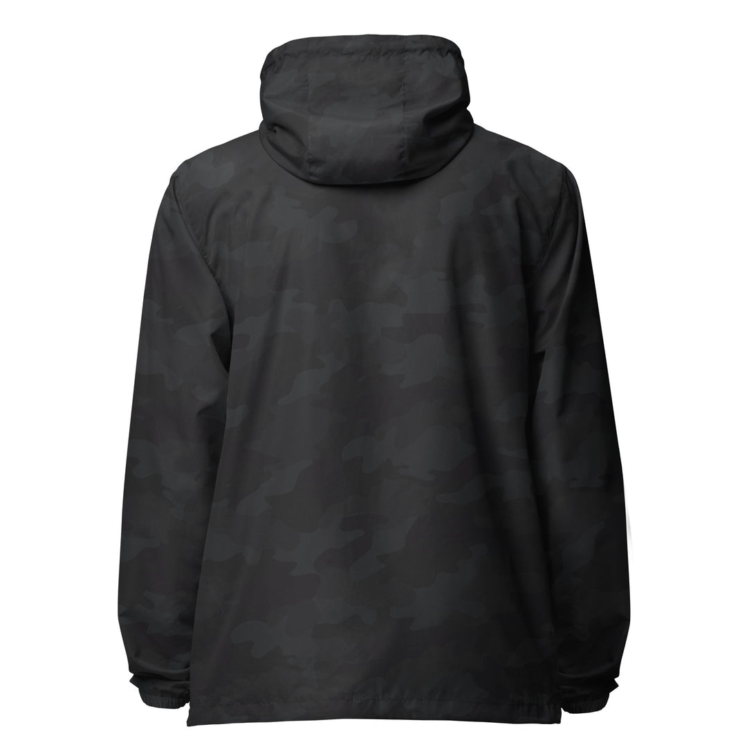 Palestine Flag - Women’s Lightweight Zip Up Windbreaker, Lightweight Zip Up Windbreaker Black Camo