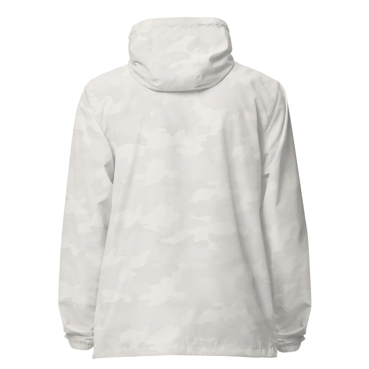 Palestine Flag - Women’s Lightweight Zip Up Windbreaker, Lightweight Zip Up Windbreaker White Camo