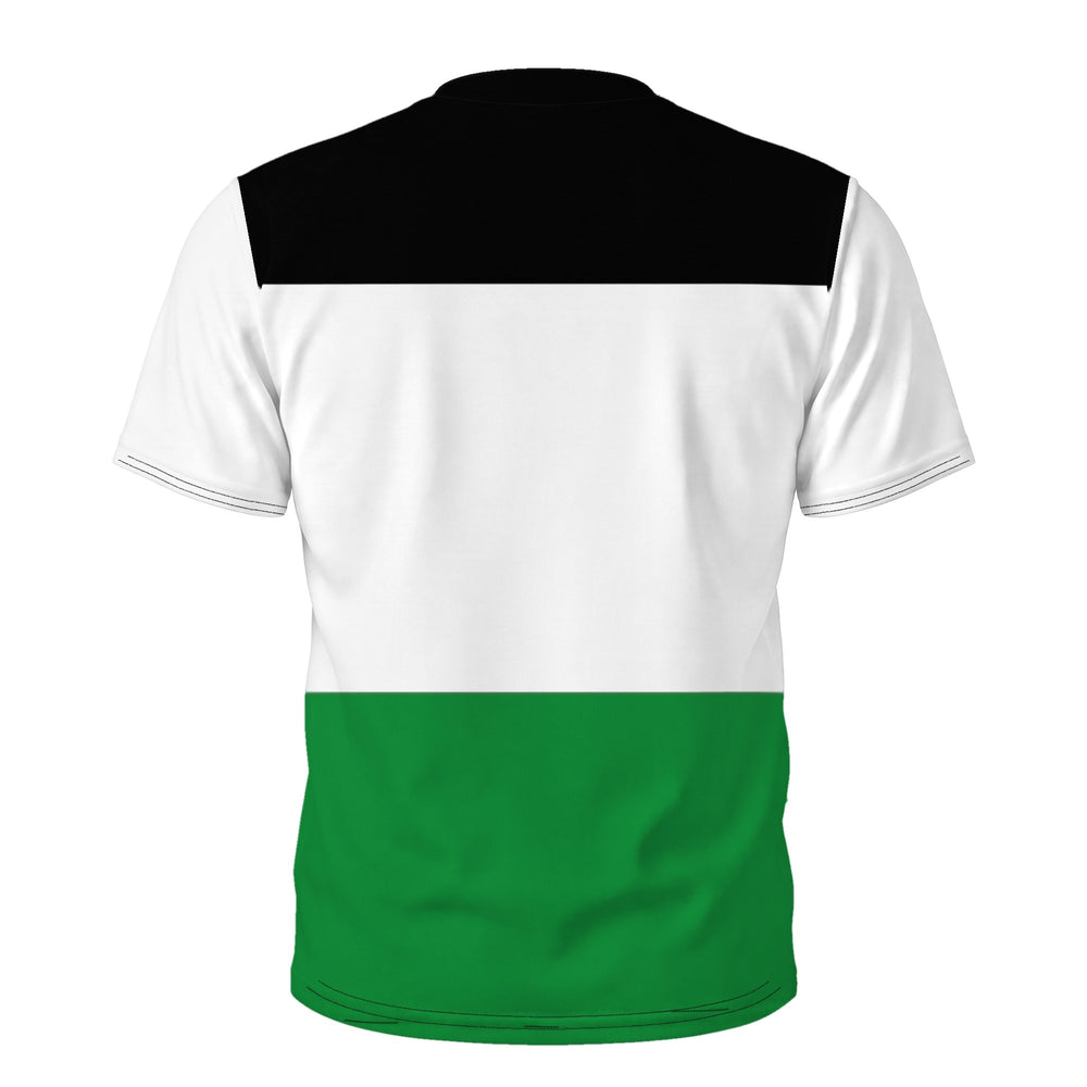Palestine Flag - Youth Crew Neck T-Shirt, T Shirt White