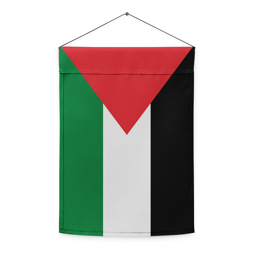 Palestine - Garden Flag, White 12x17