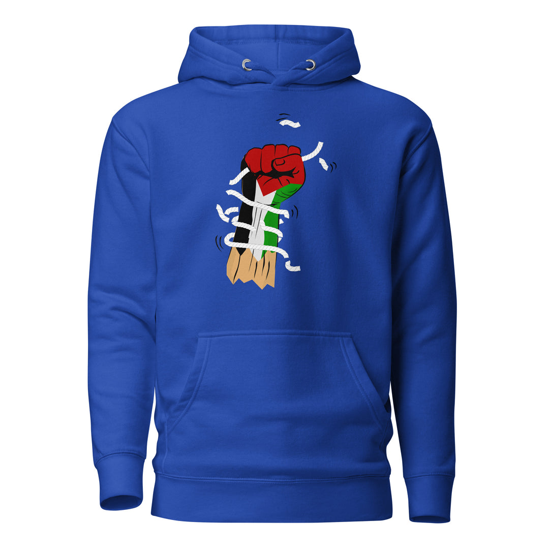 Palestine Hand - Women’s Hoodie, Team Royal