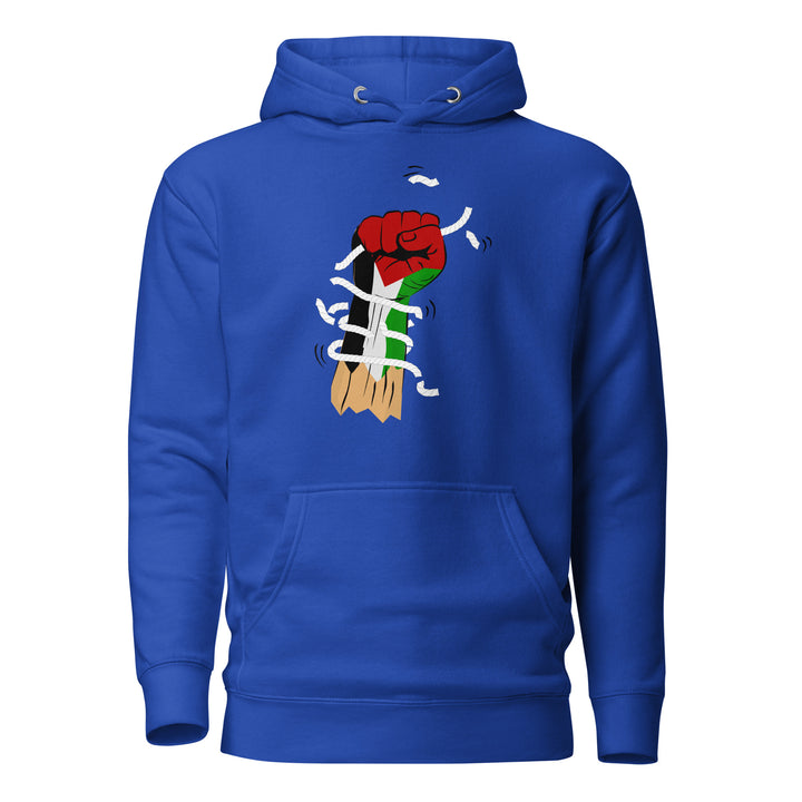 Palestine Hand - Men’s Hoodie, Team Royal
