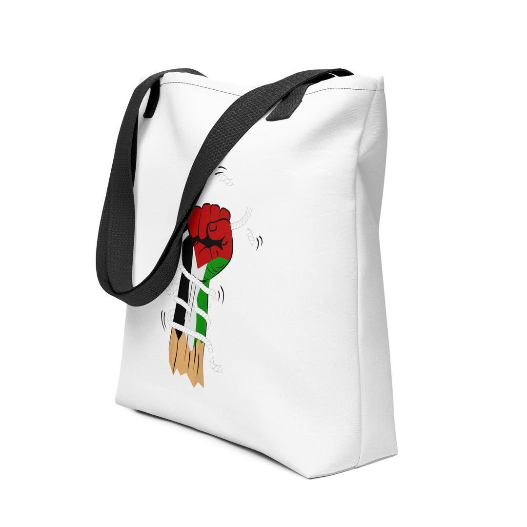 Palestine Hand - Tote Bag, Black 15x15