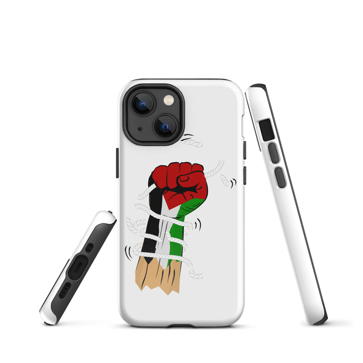 Palestine Hand - Tough Case for iPhone®, Glossy iPhone 13 Mini