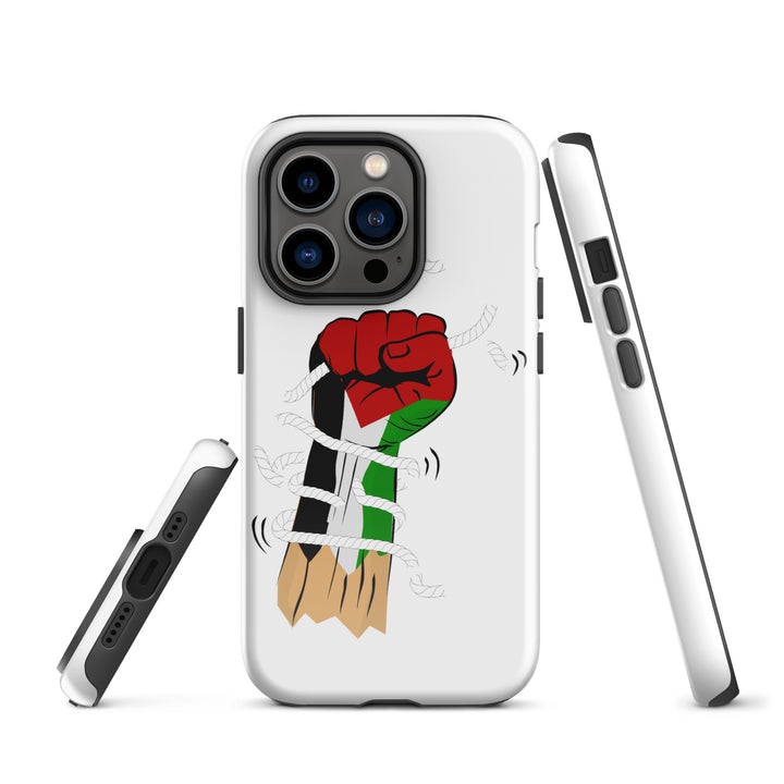 Palestine Hand - Tough Case for iPhone®, Glossy iPhone 14 Pro