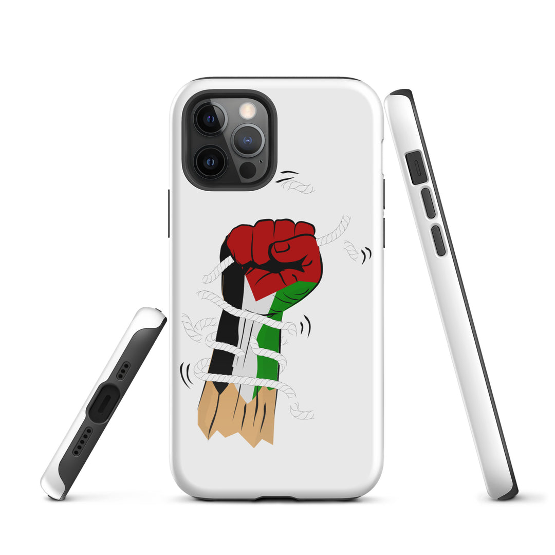 Palestine Hand - Tough Case for iPhone®, Glossy iPhone 12 Pro