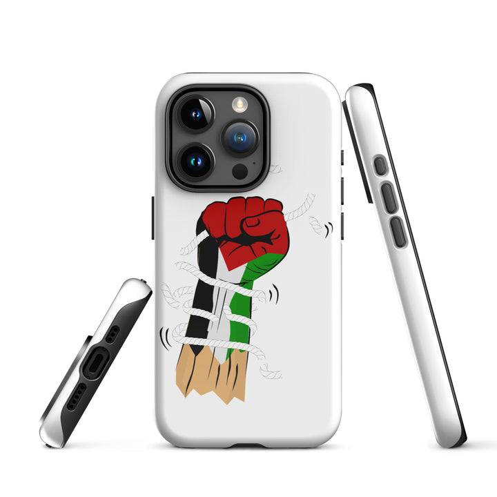 Palestine Hand - Tough Case for iPhone®, Glossy iPhone 15 Pro