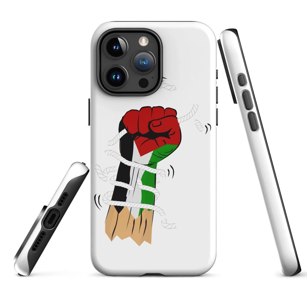 Palestine Hand - Tough Case for iPhone®, Glossy iPhone 15 Pro Max