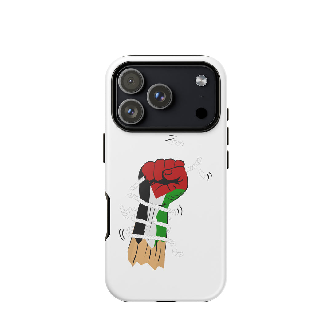 Palestine Hand - Tough Case for iPhone®, Glossy iPhone 17 Pro