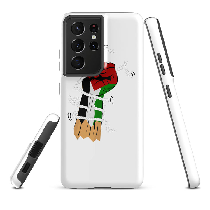 Palestine Hand - Tough Case for Samsung®, Samsung Glossy Samsung Galaxy S21 Ultra