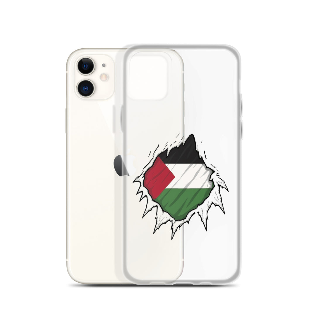 Palestine Hero - Clear Case for iPhone®, iPhone iPhone 11 Case With Phone
