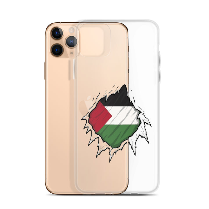 Palestine Hero - Clear Case for iPhone®, iPhone iPhone 11 Pro Max Case With Phone