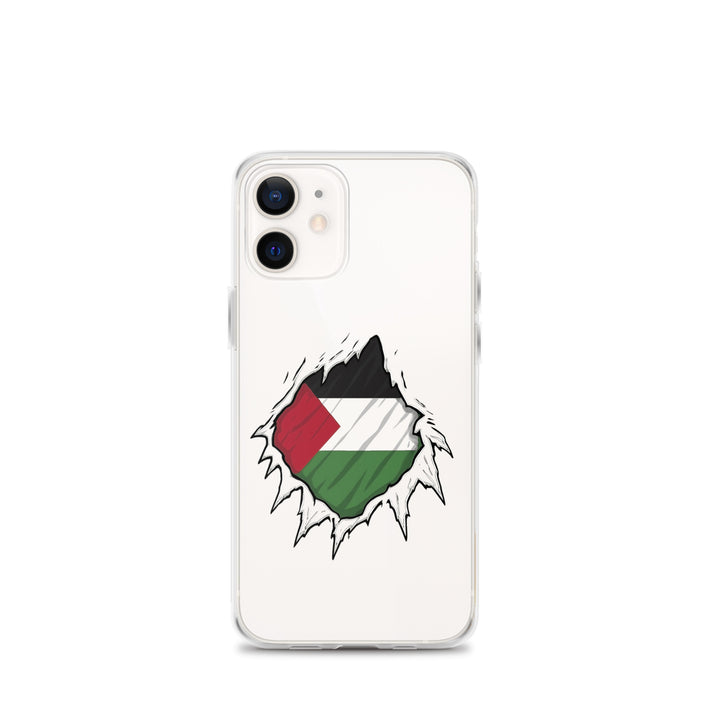 Palestine Hero - Clear Case for iPhone®, iPhone iPhone 12 Mini Case On Phone