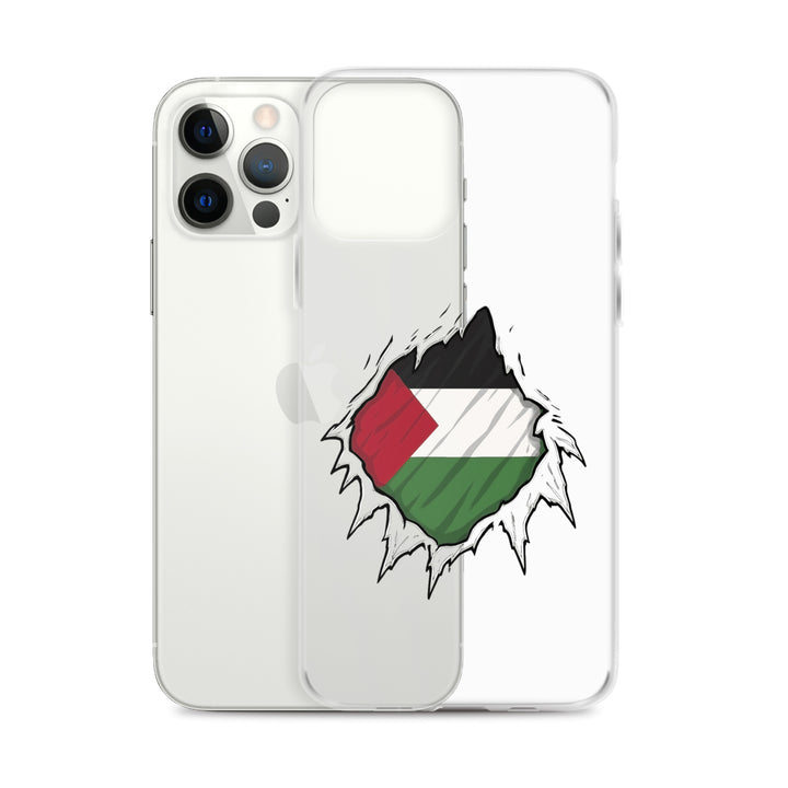 Palestine Hero - Clear Case for iPhone®, iPhone iPhone 12 Pro Max Case With Phone