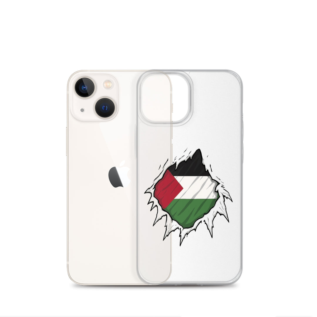 Palestine Hero - Clear Case for iPhone®, iPhone iPhone 13 Mini Case With Phone