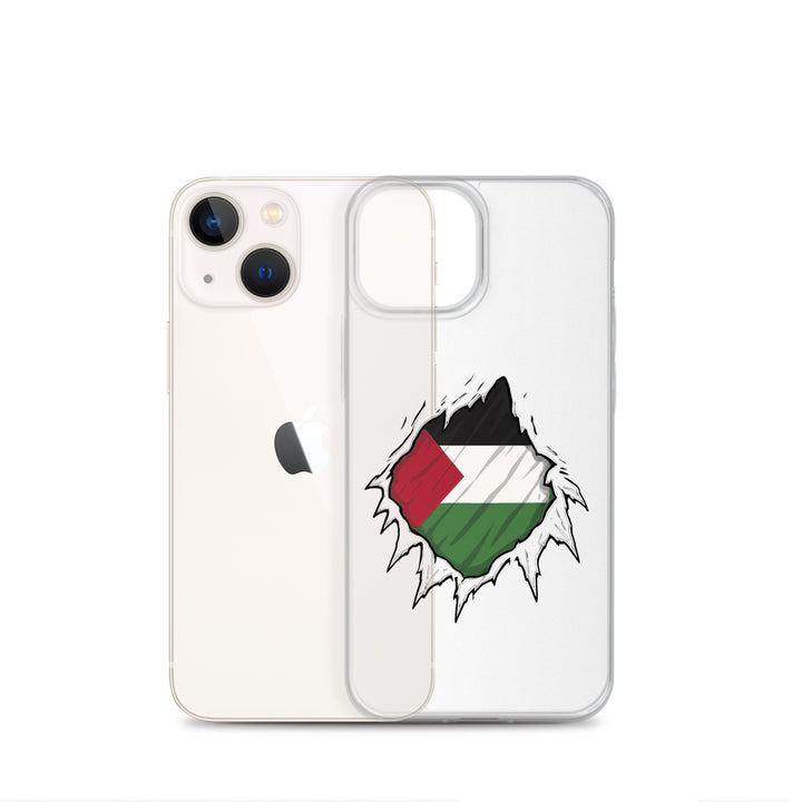 Palestine Hero - Clear Case for iPhone®, iPhone iPhone 13 Mini Case With Phone