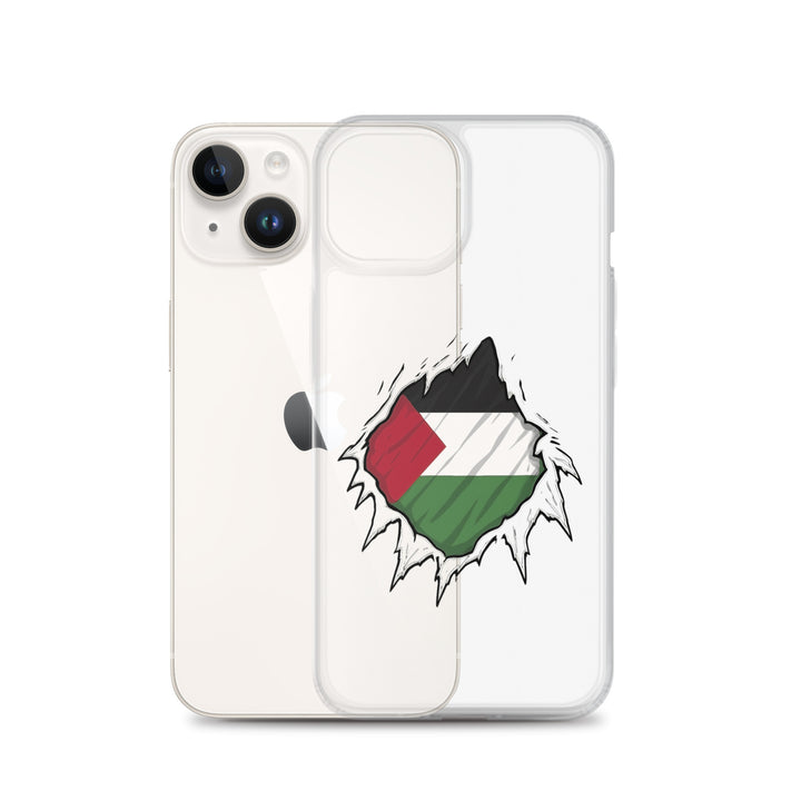 Palestine Hero - Clear Case for iPhone®, iPhone iPhone 14 Case With Phone