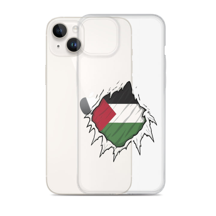 Palestine Hero - Clear Case for iPhone®, iPhone iPhone 14 Plus Case With Phone