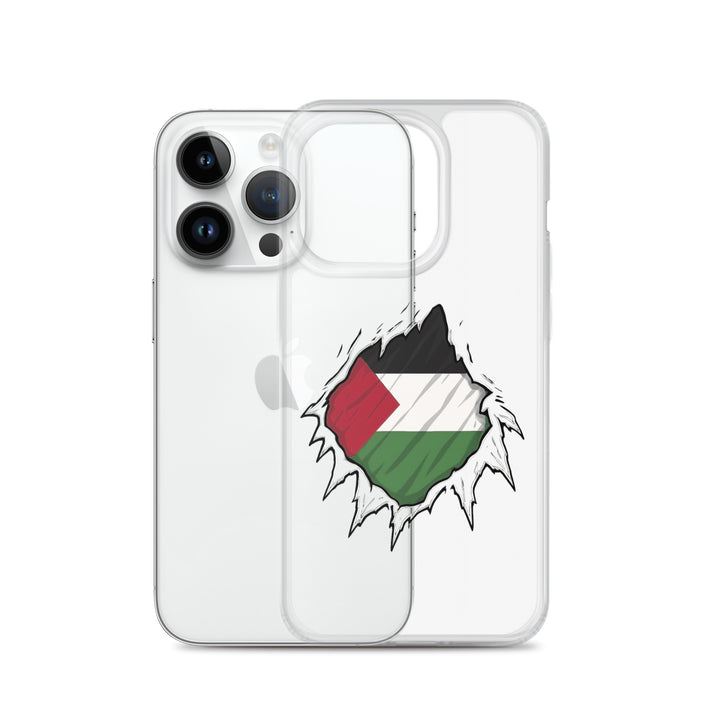 Palestine Hero - Clear Case for iPhone®, iPhone iPhone 14 Pro Case With Phone