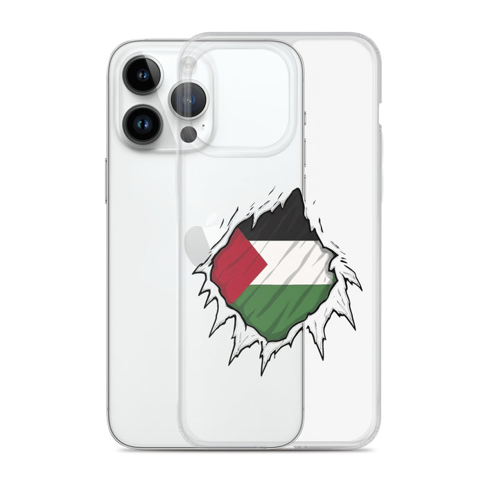 Palestine Hero - Clear Case for iPhone®, iPhone iPhone 14 Pro Max Case With Phone