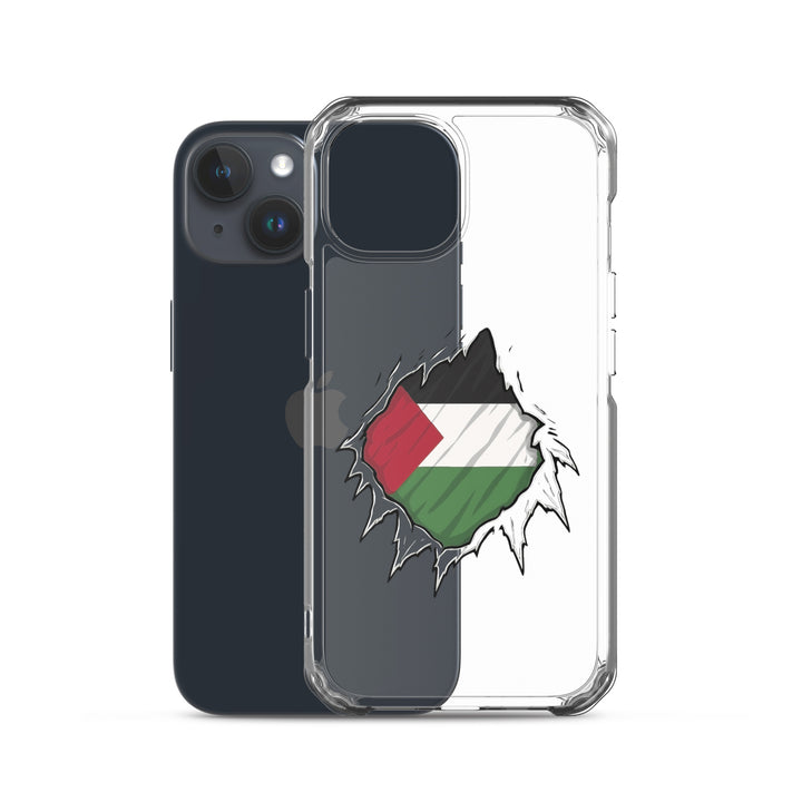 Palestine Hero - Clear Case for iPhone®, iPhone iPhone 15 Case With Phone
