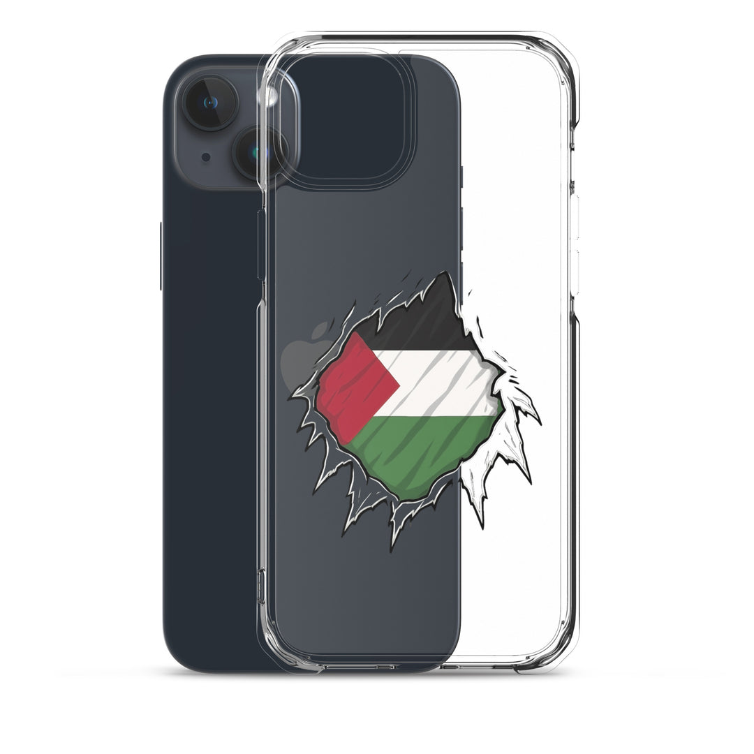 Palestine Hero - Clear Case for iPhone®, iPhone iPhone 15 Plus Case With Phone