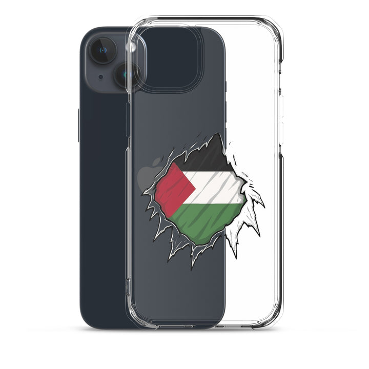 Palestine Hero - Clear Case for iPhone®, iPhone iPhone 15 Plus Case With Phone