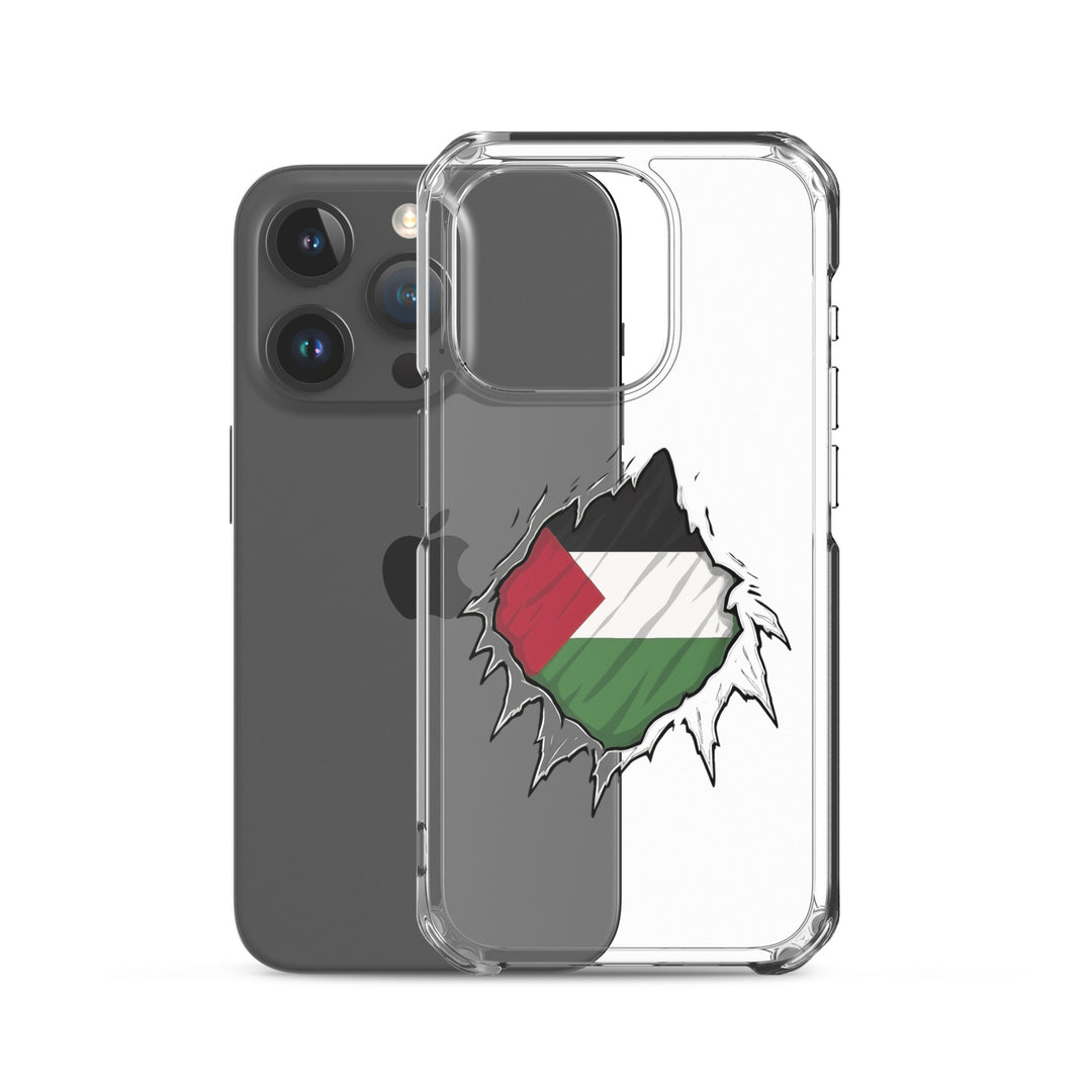 Palestine Hero - Clear Case for iPhone®, iPhone iPhone 15 Pro Case With Phone